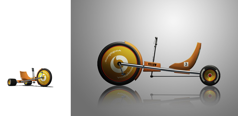 Product Design - Yellow Tricycle