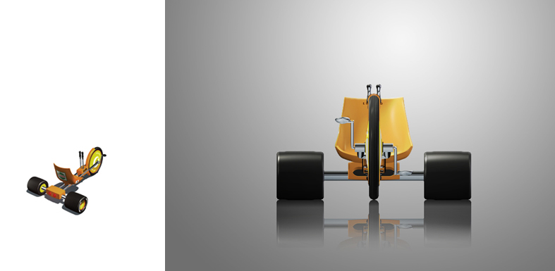 Product Design - Yellow Tricycle
